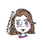 teenager's bangs（個別スタンプ：8）