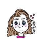 teenager's bangs（個別スタンプ：16）