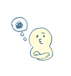 まるい人間（個別スタンプ：1）