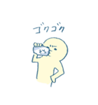 まるい人間（個別スタンプ：36）