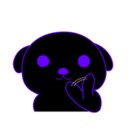 くろいぬ Bowwow（個別スタンプ：4）