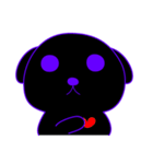 くろいぬ Bowwow（個別スタンプ：10）