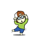 Nah Ther The Naughty Boy DukDik（個別スタンプ：4）