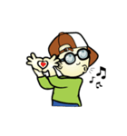 Nah Ther The Naughty Boy DukDik（個別スタンプ：6）