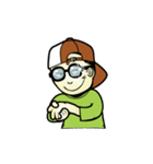 Nah Ther The Naughty Boy DukDik（個別スタンプ：16）