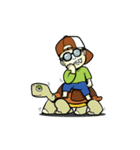 Nah Ther The Naughty Boy DukDik（個別スタンプ：17）