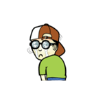 Nah Ther The Naughty Boy DukDik（個別スタンプ：22）