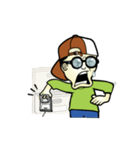 Nah Ther The Naughty Boy DukDik（個別スタンプ：23）