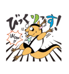 ポップなアニマルスタンプ。（個別スタンプ：27）