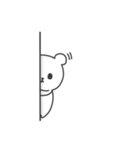 おっとりくまちゃん（個別スタンプ：1）