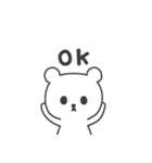 おっとりくまちゃん（個別スタンプ：38）