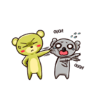 Koala and Green Bear（個別スタンプ：13）