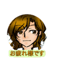男子高校生三人組（個別スタンプ：2）