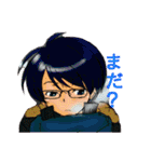 男子高校生三人組（個別スタンプ：9）