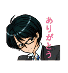 男子高校生三人組（個別スタンプ：15）