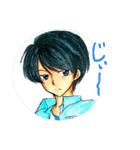 男子高校生三人組（個別スタンプ：23）