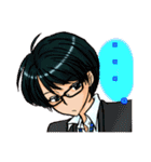 男子高校生三人組（個別スタンプ：33）
