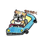 フレブル★まゆげ犬どん⑤（個別スタンプ：15）