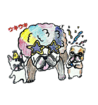 フレブル★まゆげ犬どん⑤（個別スタンプ：16）
