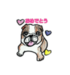 フレブル★まゆげ犬どん⑤（個別スタンプ：19）