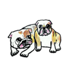 フレブル★まゆげ犬どん⑤（個別スタンプ：28）