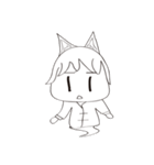 everyday life 1 of Little Fox ghost（個別スタンプ：8）