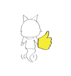 everyday life 1 of Little Fox ghost（個別スタンプ：27）