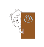everyday life 1 of Little Fox ghost（個別スタンプ：35）