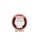 Flabby cat（個別スタンプ：38）