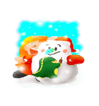 snowy littlesanta（個別スタンプ：33）