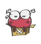 Red Frog-GELA（個別スタンプ：8）
