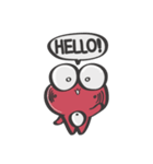 Red Frog-GELA（個別スタンプ：10）