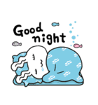USAWAKAME1 Lazy day（個別スタンプ：40）