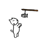 白猫のねこ丸 2（個別スタンプ：2）