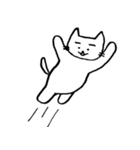 白猫のねこ丸 2（個別スタンプ：4）