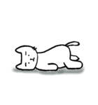 白猫のねこ丸 2（個別スタンプ：6）