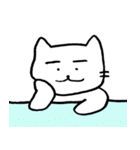 白猫のねこ丸 2（個別スタンプ：7）