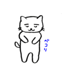 白猫のねこ丸 2（個別スタンプ：13）
