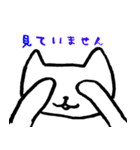 白猫のねこ丸 2（個別スタンプ：27）