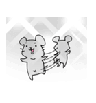 ネズミとハムの日常 No.2（個別スタンプ：5）