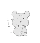 ネズミとハムの日常 No.2（個別スタンプ：33）