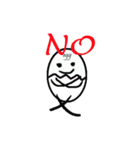 EGG BRO DISAPPEAR(transparent)（個別スタンプ：6）