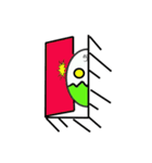 EGG BRO DISAPPEAR(transparent)（個別スタンプ：10）