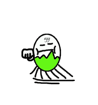 EGG BRO DISAPPEAR(transparent)（個別スタンプ：13）