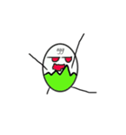 EGG BRO DISAPPEAR(transparent)（個別スタンプ：14）