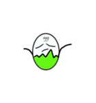 EGG BRO DISAPPEAR(transparent)（個別スタンプ：15）