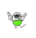 EGG BRO DISAPPEAR(transparent)（個別スタンプ：18）