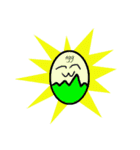 EGG BRO DISAPPEAR(transparent)（個別スタンプ：19）