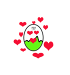 EGG BRO DISAPPEAR(transparent)（個別スタンプ：24）