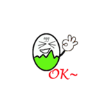 EGG BRO DISAPPEAR(transparent)（個別スタンプ：31）